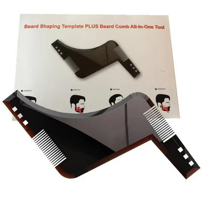 Men’s Beard Shaping Tool Styling Stencil