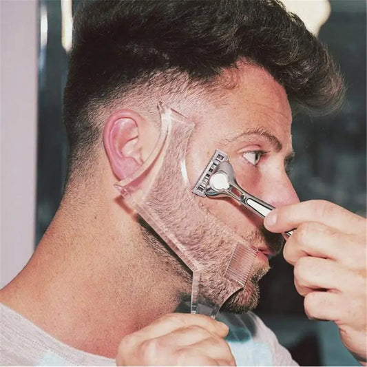 Men’s Beard Shaping Tool Styling Stencil