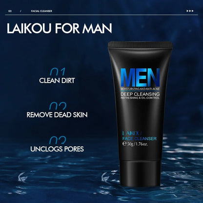 Men Facial Cleanser Face Wash